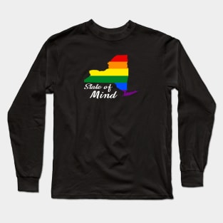 New York State of Mind | LGBTQ Rainbow Pride Long Sleeve T-Shirt